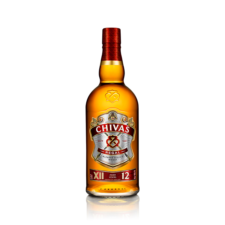 Chivas Regal 12 Year Old Scotch Whisky 1L