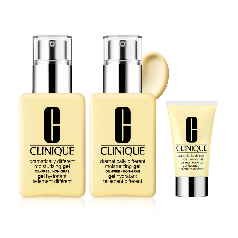 Clinique Dramatically Different™ Moisturizing Gel 125ml Duo  + Free Dramatically Different™ Moisturizing Gel 50ml