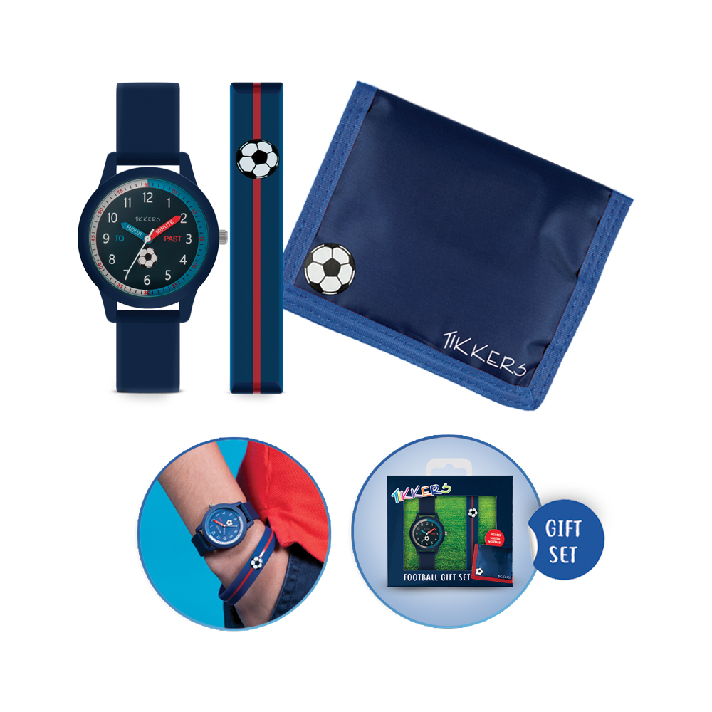 Tikkers Kids Watch Set - Navy