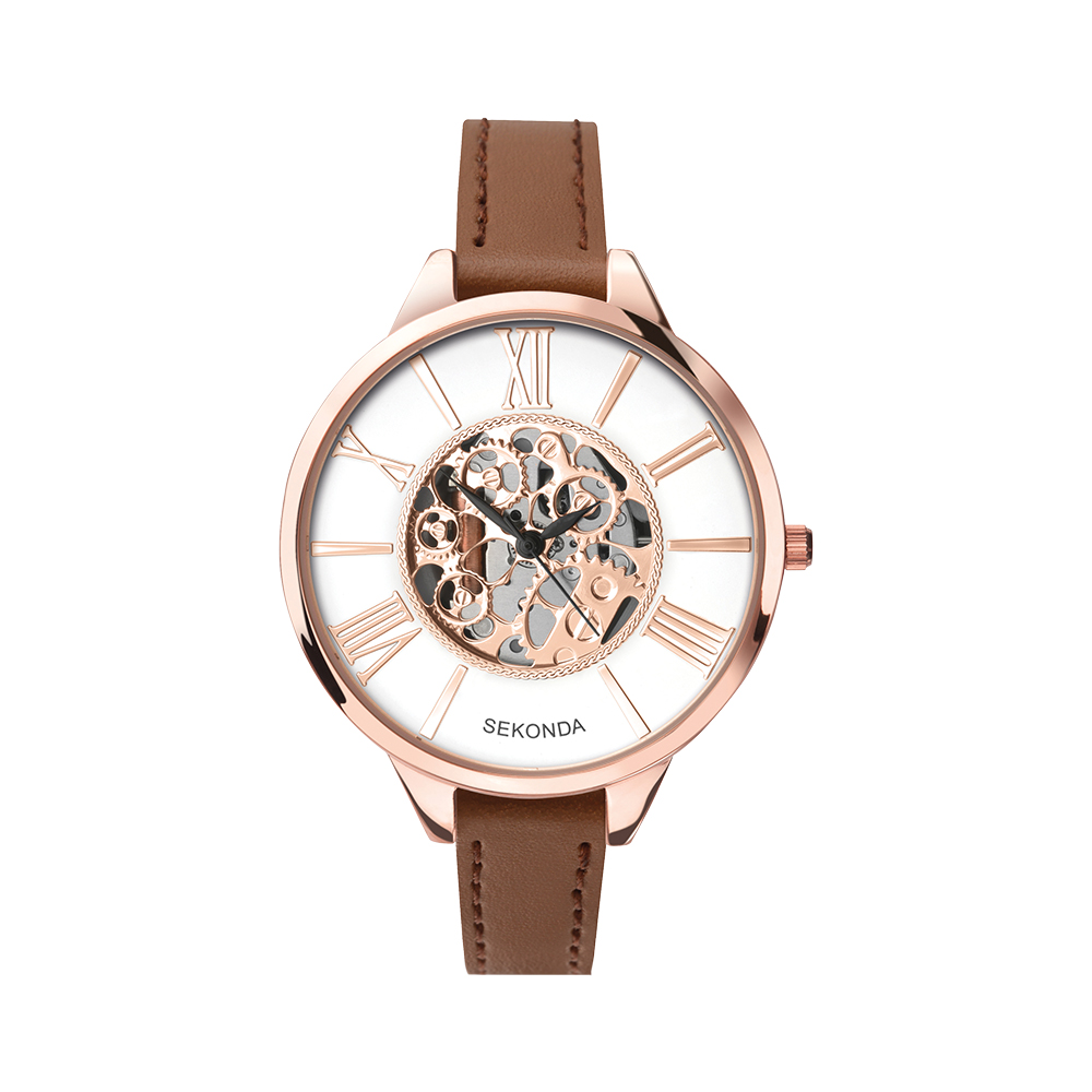 Sekonda Ladies Skeleton Watch